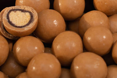 Peanut Butter Covered Malt Balls